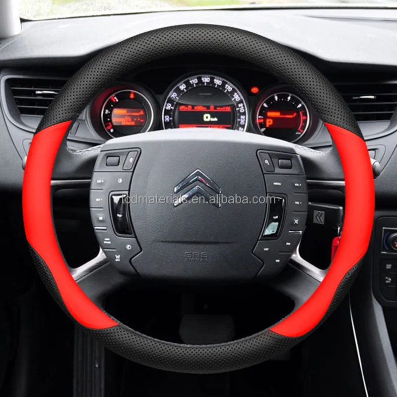 Настраиваемый кожаный чехол на руль автомобиля