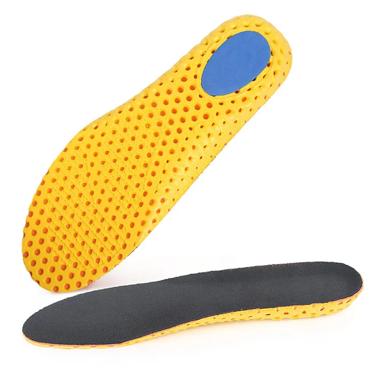 Elastic Shock Absorbing Shoe Insoles Breathable Honeycomb Sneaker Inserts Custom Shoe Insole Replacement Insoles for Men & Women