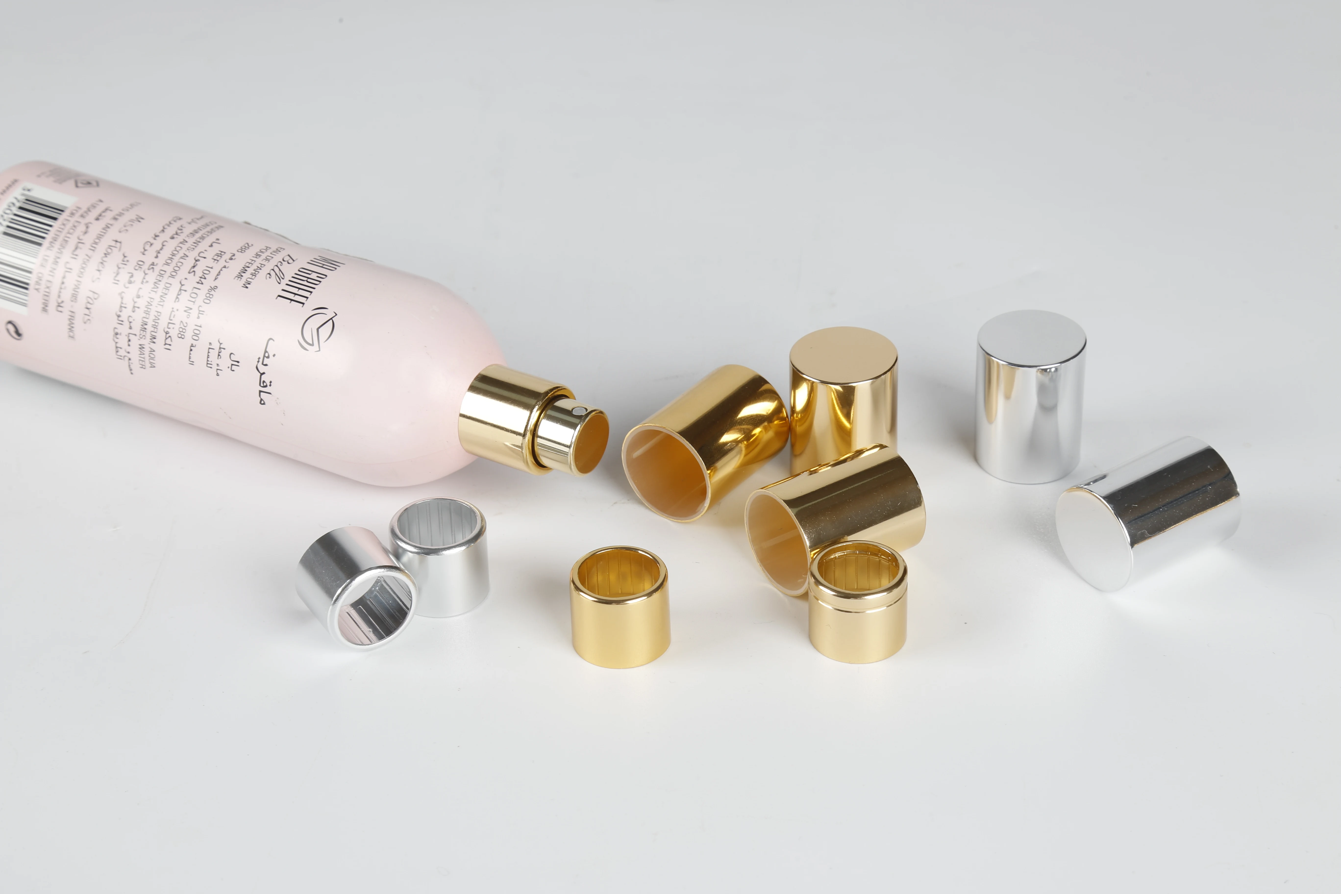 27*20mm Perfume cap OEM ODM manufacturers perfume cap zamac cap for perfumes bottle fea15 neck