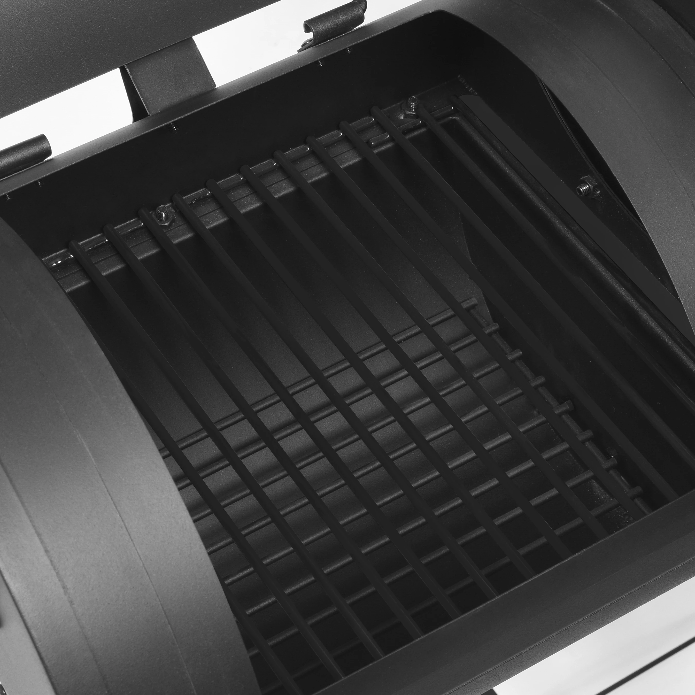 Heavy Duty Meat Drum Pit Barrel Commercial Bbq Charcoal Grill Offset Smoker Black Party Kitchen Metal Painting OEM Item Style