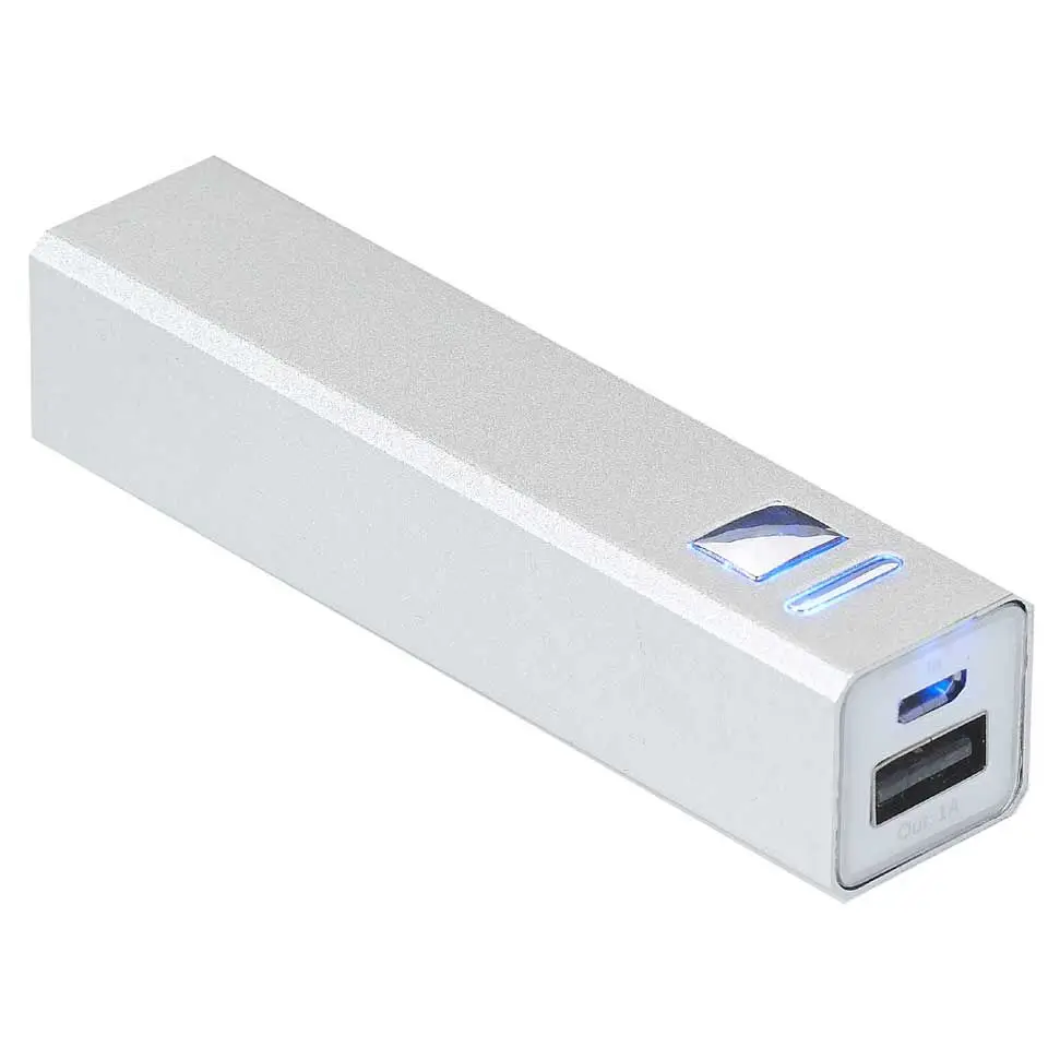Лучшая красочная Мода портативный Рекламный Подарок power bank 2600 мАч
