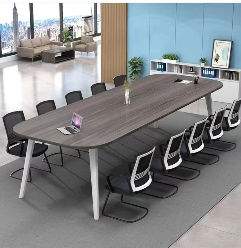Simple modern conference tables and chairs combination small conference room table oval long table