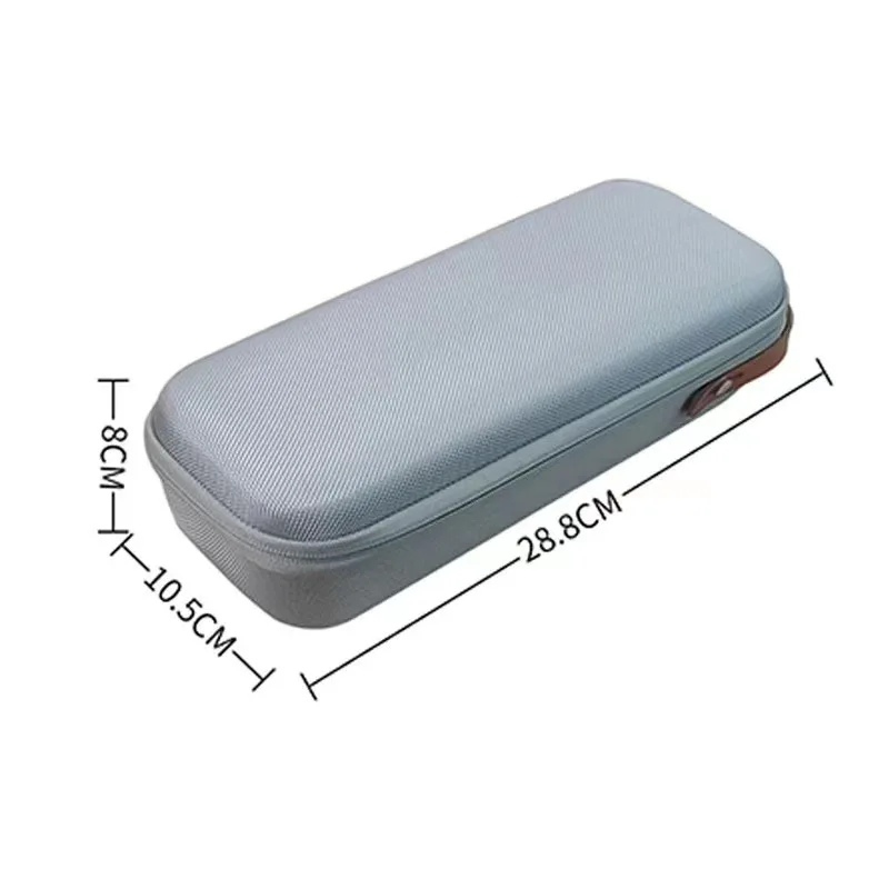 Microphone Protective Case With Zipper Factory OEM Portable Hard EVA Microphone Travel Carrying case