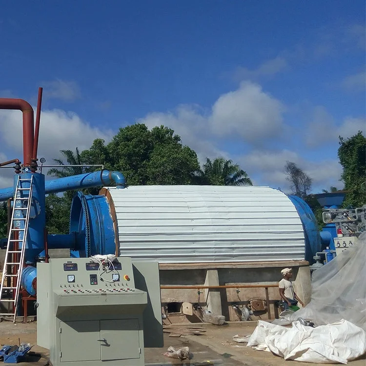 Beston Group BLL-16 Semi Continuous Waste Tyres Pyrolysis Machine Tyre Pyrolysis Plant From China