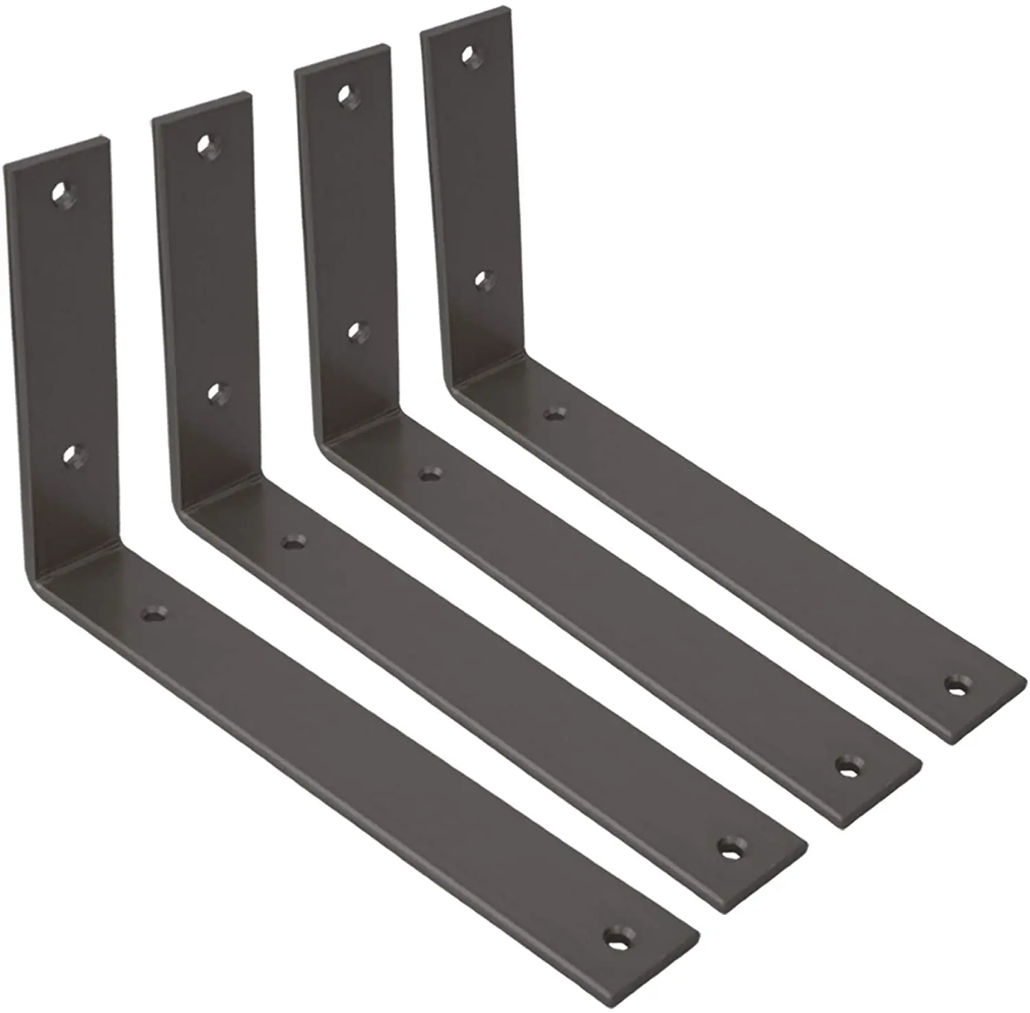 Hot Selling Large Shelf Industrial Standard Bracket Metal Angle Shelf Brackets