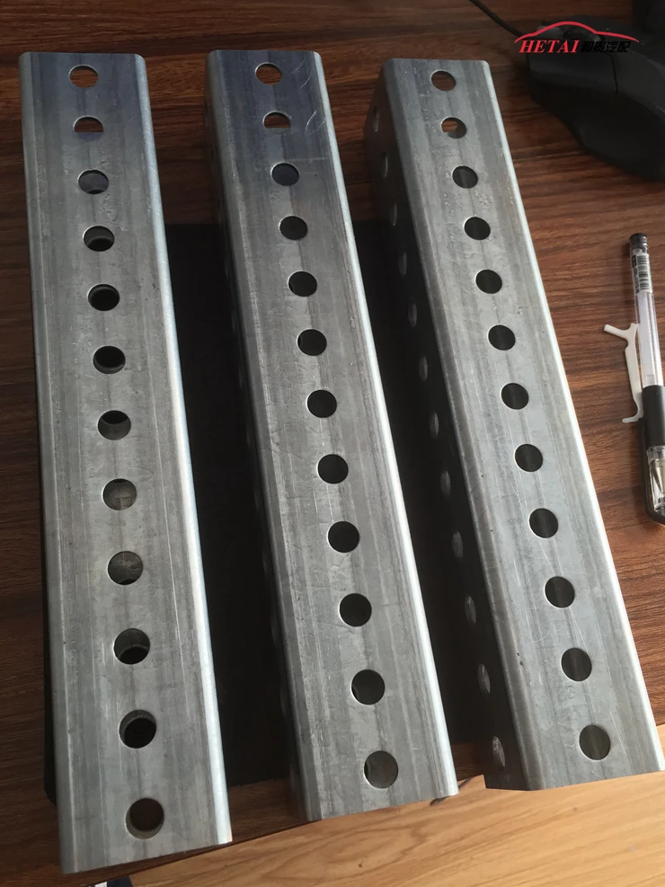 Galvanized Steel Perforated Square Sign Post