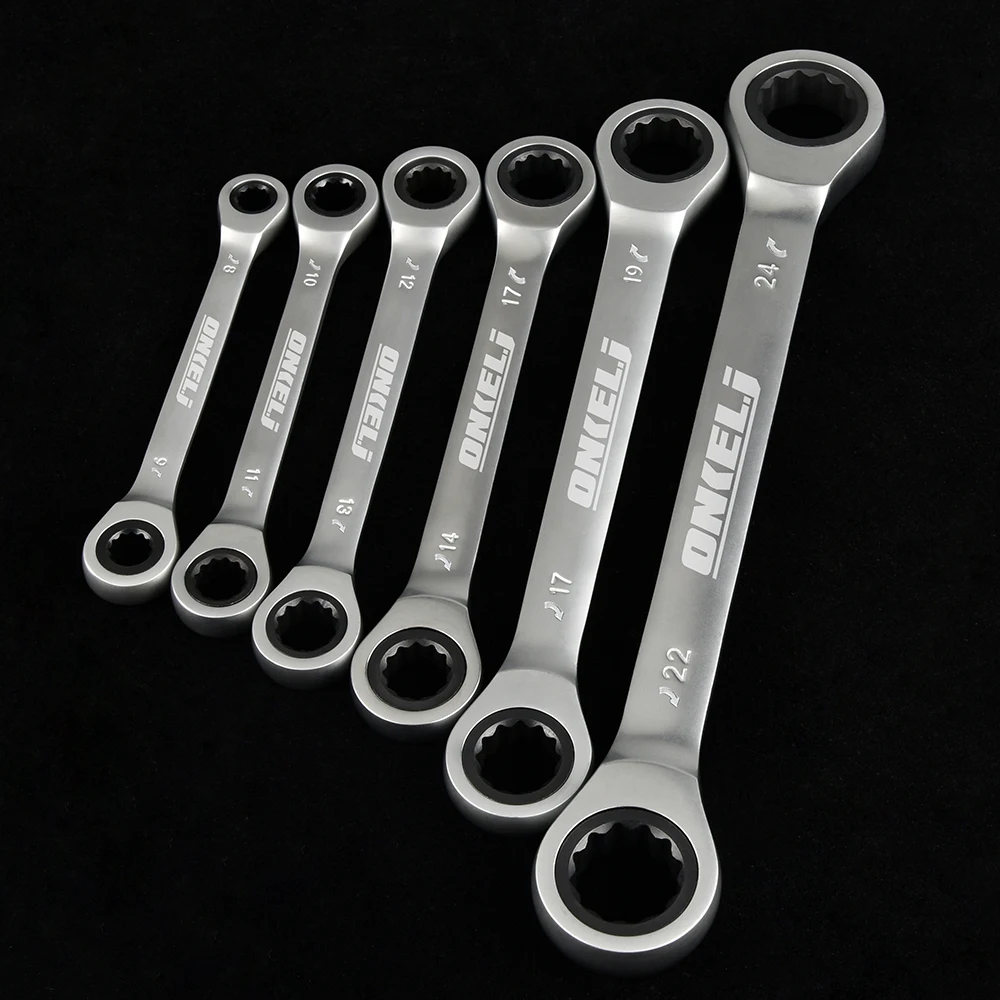 21mm combination craftsman ratcheting wrench combination set double sided 72-tooth C45 Carbon Steel Spanner kit 72 teeth