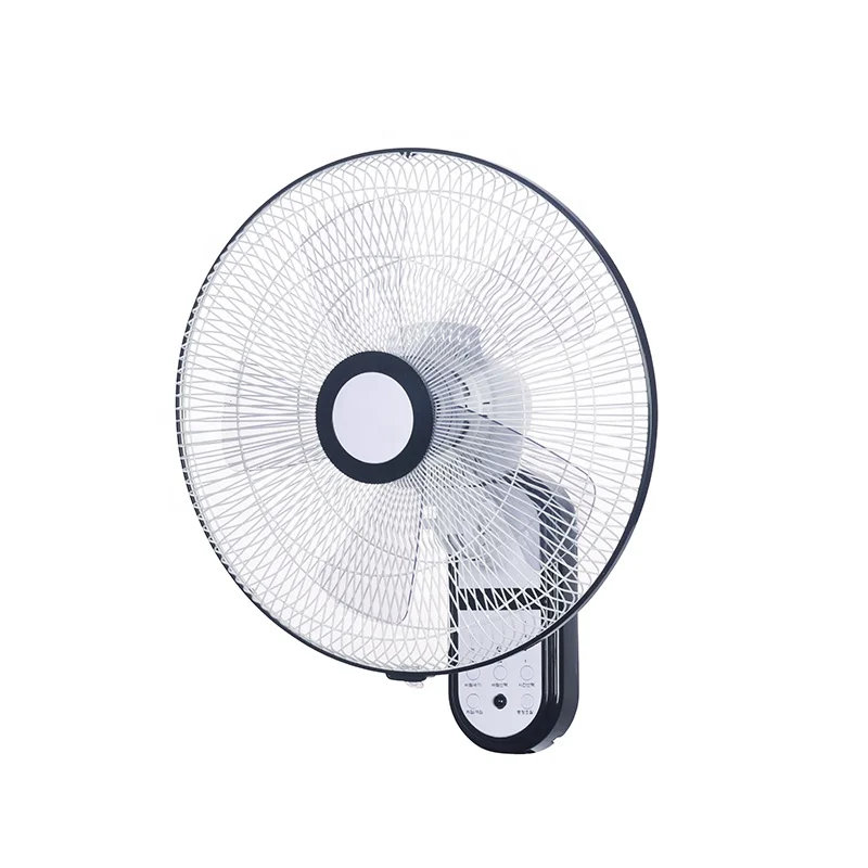 Wall Mounted Type High Quality Plastic Remote Controlled Wall Fan 16 Inches OEM ODM