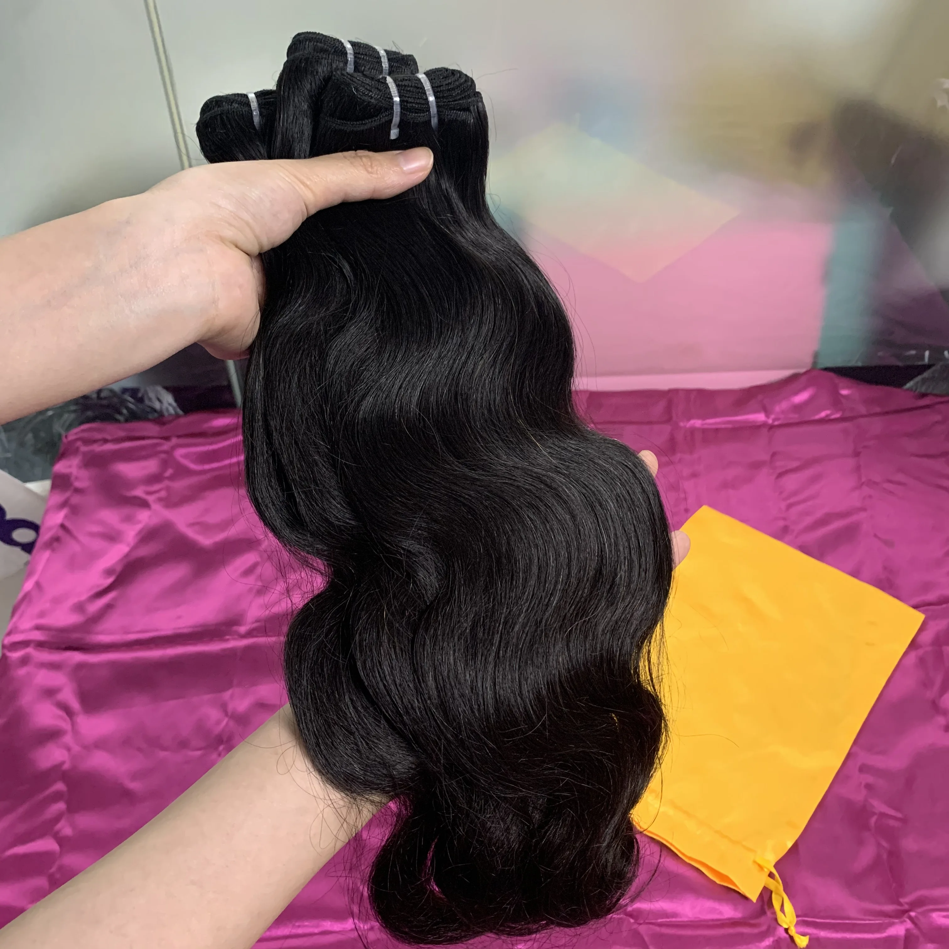 Good quality unprocessed raw hair wholesale vendor sexyladyhair in guangzhou