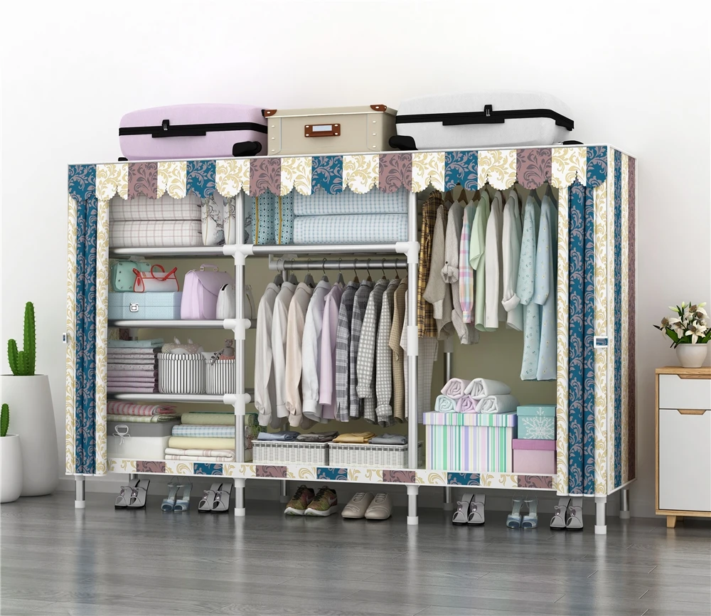 High Quality Bedroom Furniture Wardrobe Chinese Factory Direct Sale Combination Wardrobe For Clothes Storage With Low Price