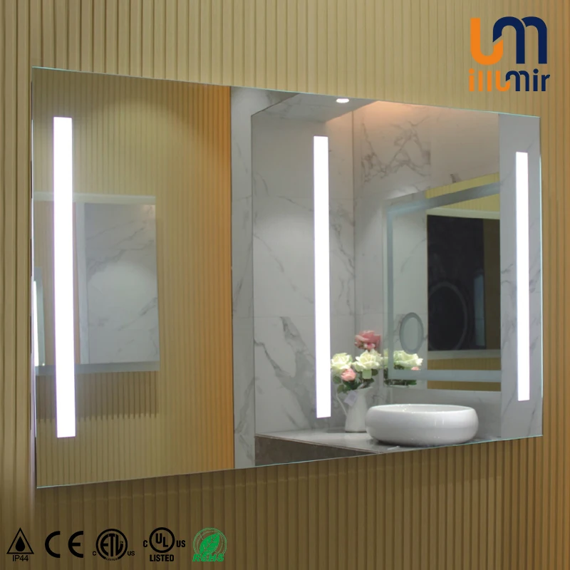 Hot Sale Waterproof Bathroom Wall mirror LED Smart Bathroom Mirror for Hotel bathroom