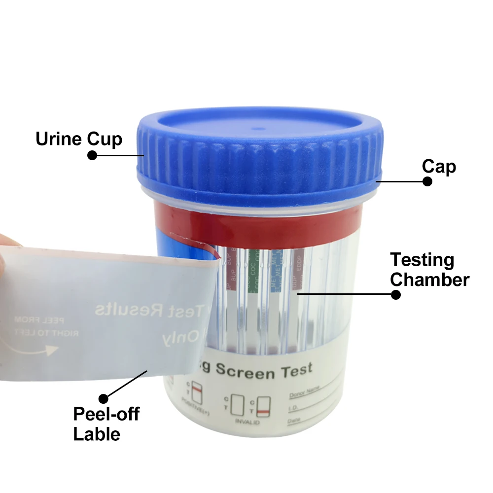 At Home Quick Result Urine Drug Test Kit Identify Diagnostic Multi- Panel Drug Test Cup