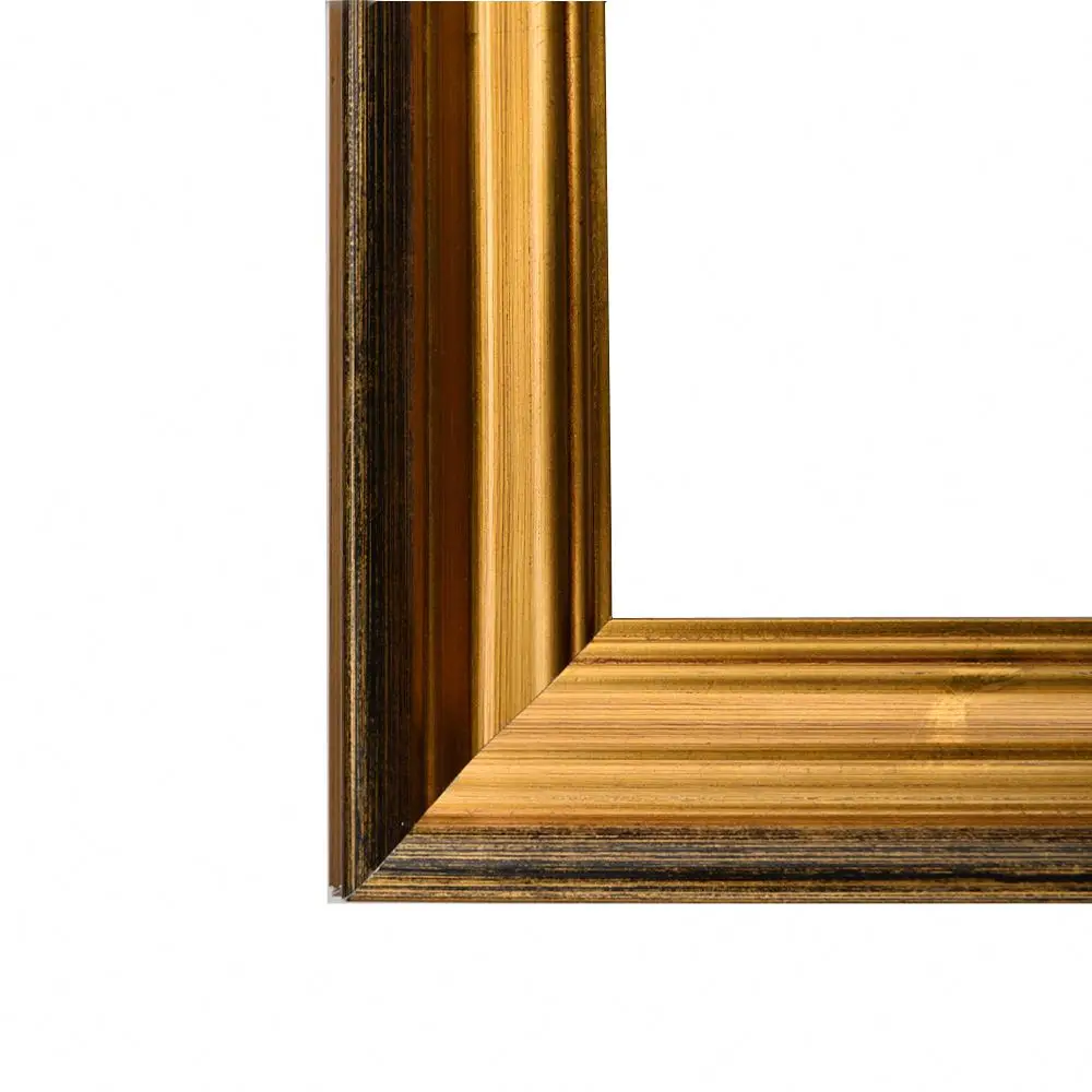 Custom Ornate Gold Silver Color Vintage Picture Frame