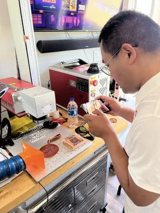 HT-5W 10W UV Laser Marking Machine