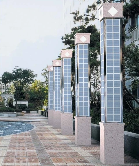 
New hot selling products standing solar lamp for garden made in china 