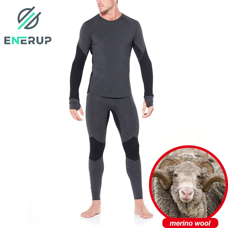 100 % Merino wool and 100% polyester Inner Underwear