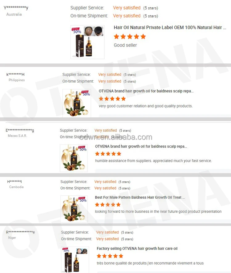 100% Guaranteed Satisfaction Ginger Oil Hair Growth Oil For Men Women Hair Growth