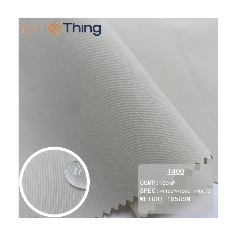 High standard quality 100%Polyester  Waterproof T400 fabric Taslon Fabric For Outdoor Jacket