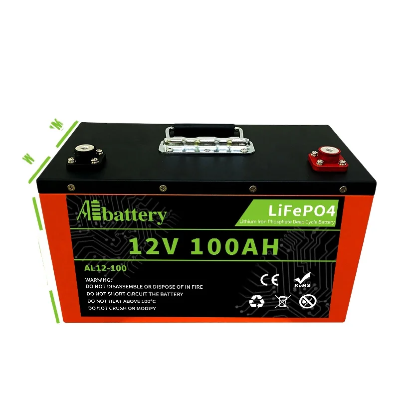 100 Ah 12v Lifepo4 Deep Cycle Battery 12v 400ah 200ah 300ah 100ah 18650 Battery Pack Cell Box 12.8v Lifepo4 Battery