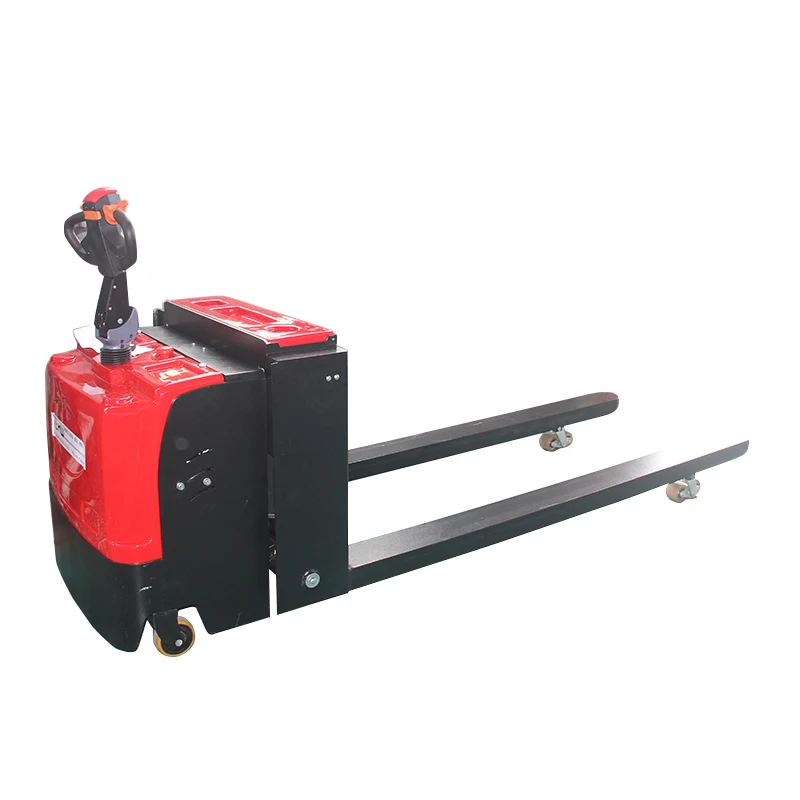 All electric industrial carrier 2T 3T trolley pallet loading lifting cart