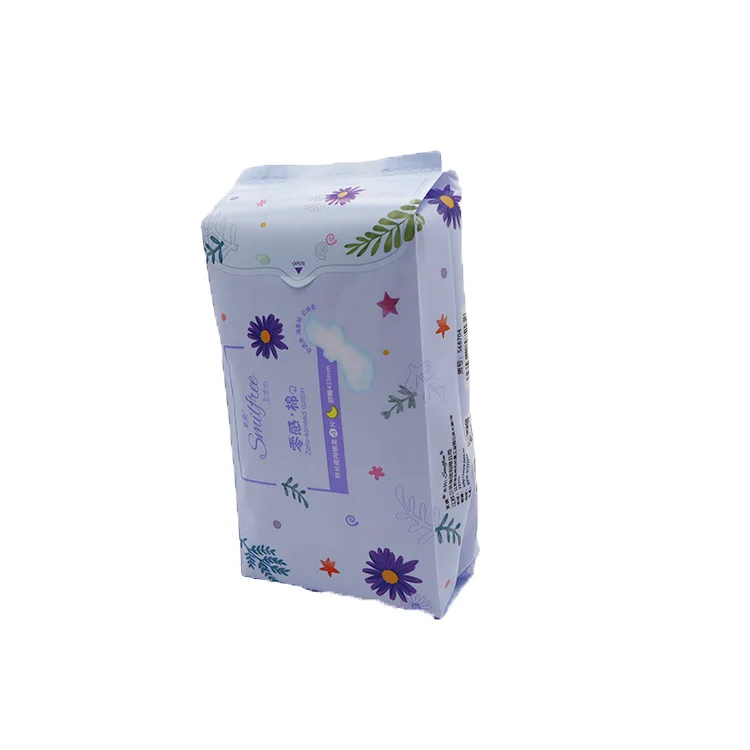 customize ultra-thin Super 425mm Night Used Soft Fluff Pulp  Cotton  Super absorbency pads for women health