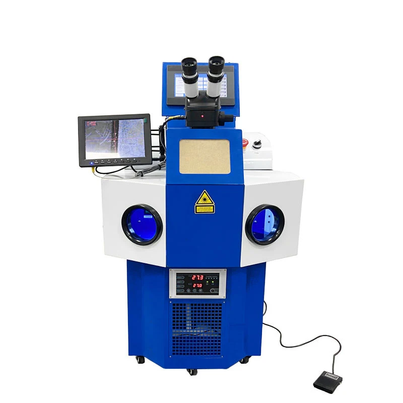 200w Built-in Water Chiller Yag Jewelry Laser Welding Machine For Ring Bangle Bracelet Platinum