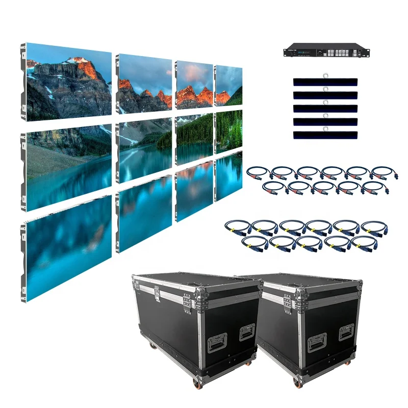 RAYBO маленький пиксельный шаг P1.25 1 5 8 56 мм тонкий светодиодный дисплей 4K SMD1515 2 Высокая частота обновления Тонкий Full HD P2 экран
