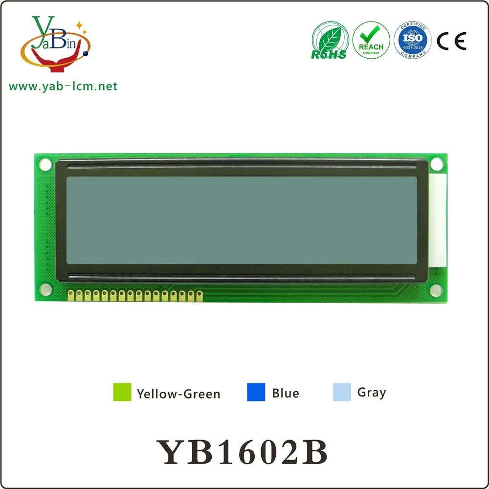 Wholesalers China 1602 lcd  Module 2X16 Big Character Lcd Display 16X2 Screen