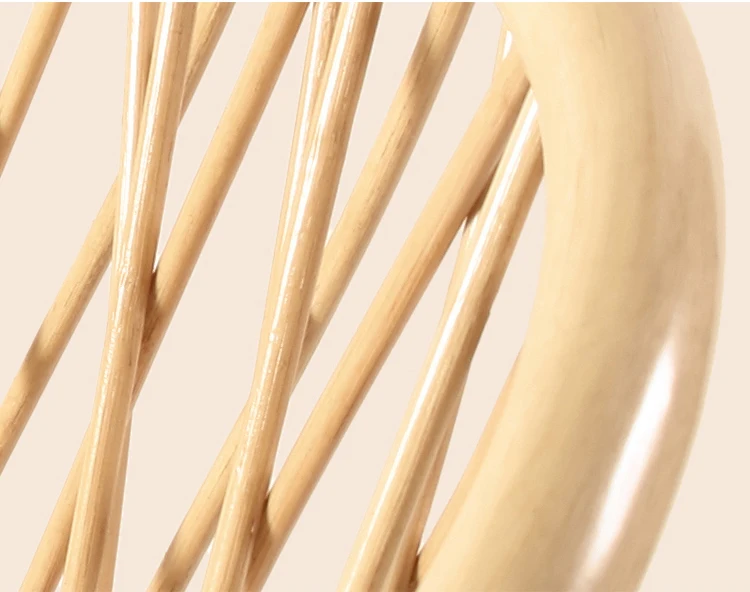 
Factory Direct Supply Handmade Natural Finishing Garden Wicker Chair Indonesia Outdoor Rattan Furniture 