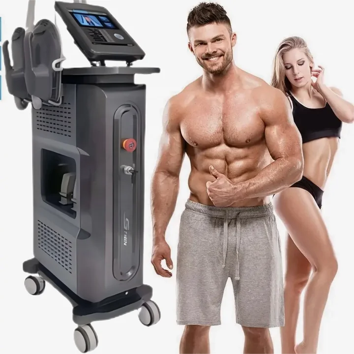 Black EmSlim non-invasive body contouring treatment high-intensity focused electromagnetic slimming machine em slim shape sculpt