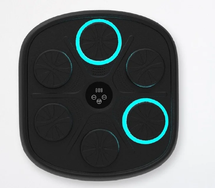 Boxing Training Punching Equipment Wall Mounted Kick Punching Smart Boxing Target Workout Electronic Music Boxing Machine