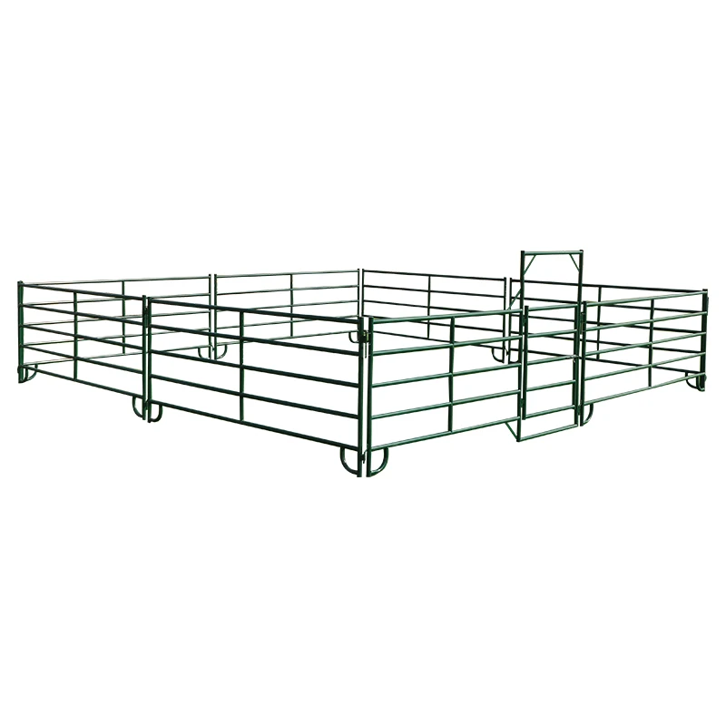 Wholesale 1.6M Galvanized Cattle Panels Welded PVC Livestock Horse Sheep Fence for Farm 3D Model Security Usage