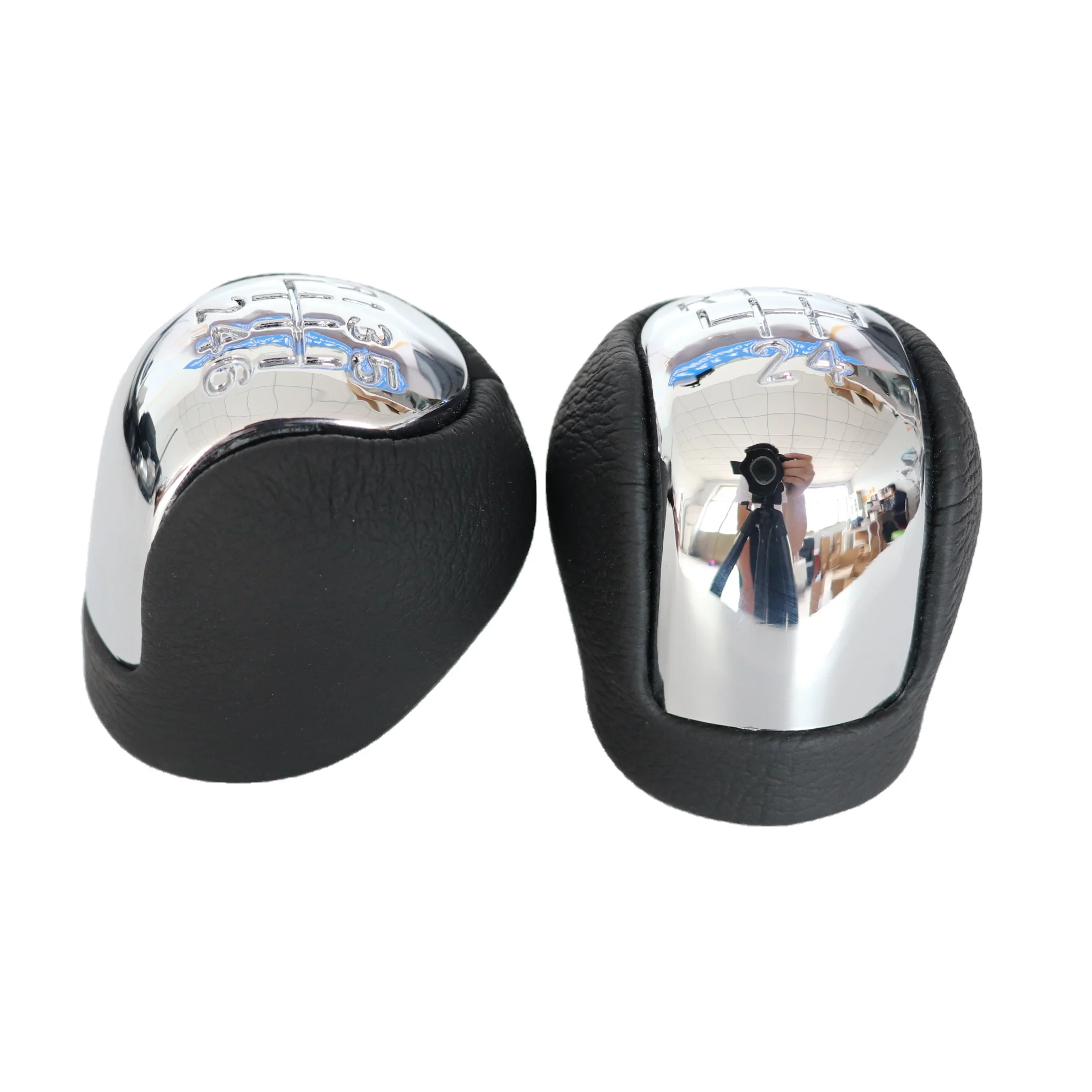 Leather gear shift knob For OPEL/VECTRA C SIGNUM 2002 2003 2004 2005