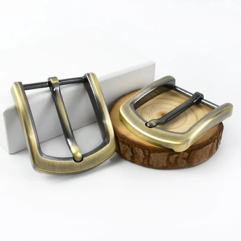 Meetee F1-81 40mm Luggage Garment Accessories High Quality Alloy Antique Leather Belt Men Adjustable Belt Buckle