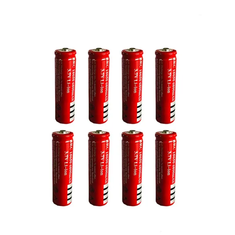 100% original 18650 battery 4200mah 3.7v li-ion 18650 recharge battery for flashlight battery