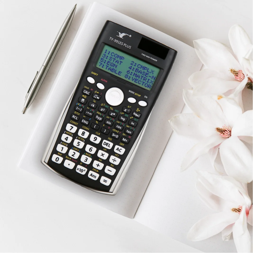 fx991Scientific Calculator Multi-Function, High School & College Math, Trigonometry, Statistics, Algebra, Durable, Large Display