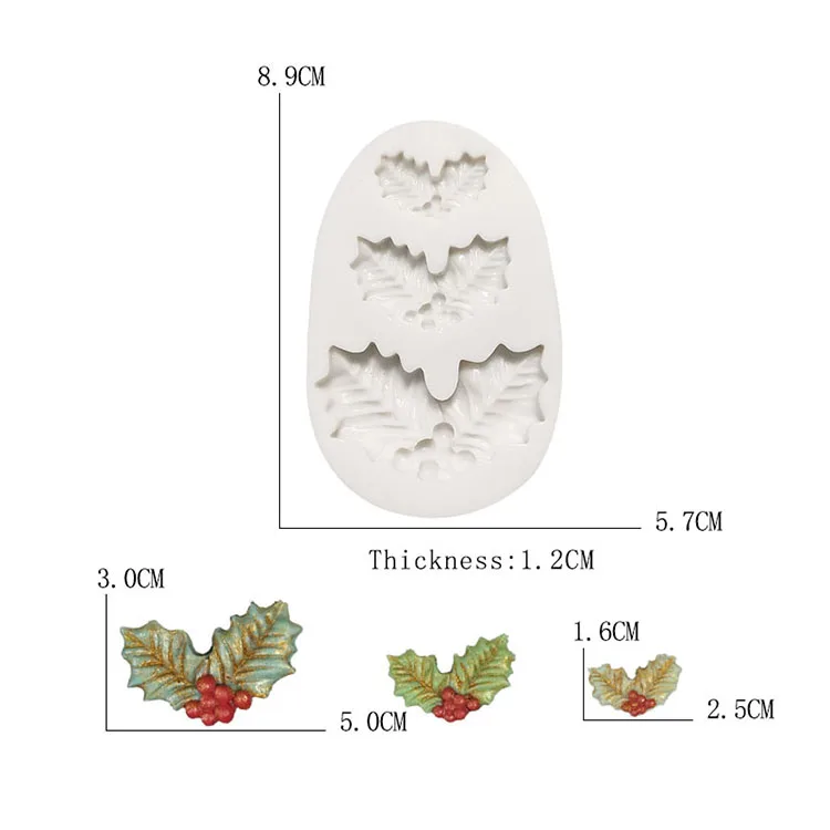 DIY 3D mold christmas tree silicone Home Decoration Candle Moulds Silicone Christmas Tree Design Candle Silicone Mold
