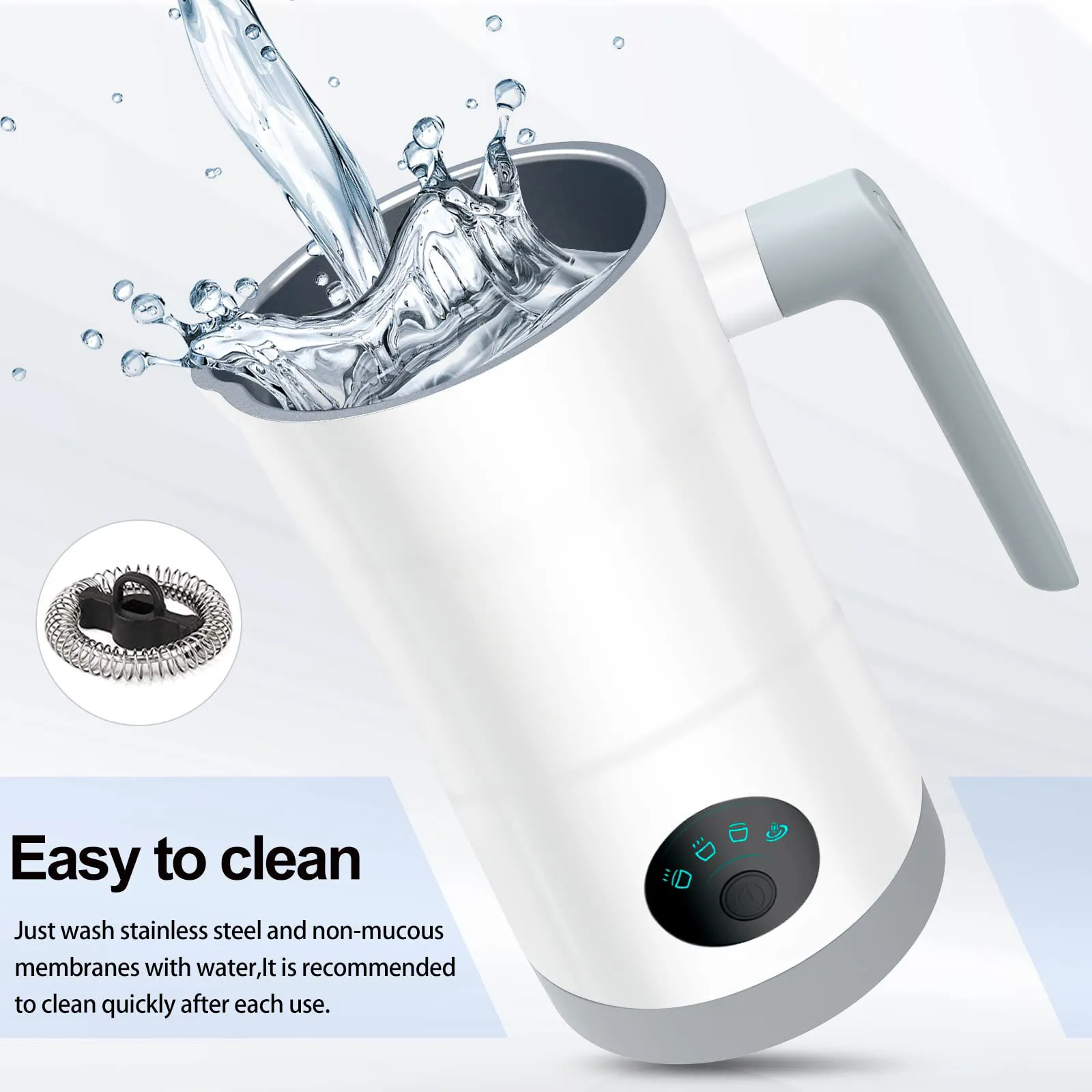 2024 new 4 in 1 Milk frother electric hot chocolate maker ,Milk frother and warmer