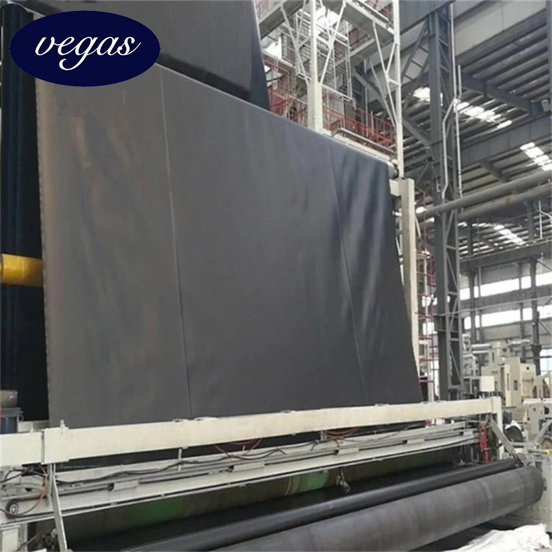 45mils 60 mil Roll 2mm Polyethylene Liner HDPE Plastic Sheet Dam Liner Geomembrane for Landfill Project in Thailand