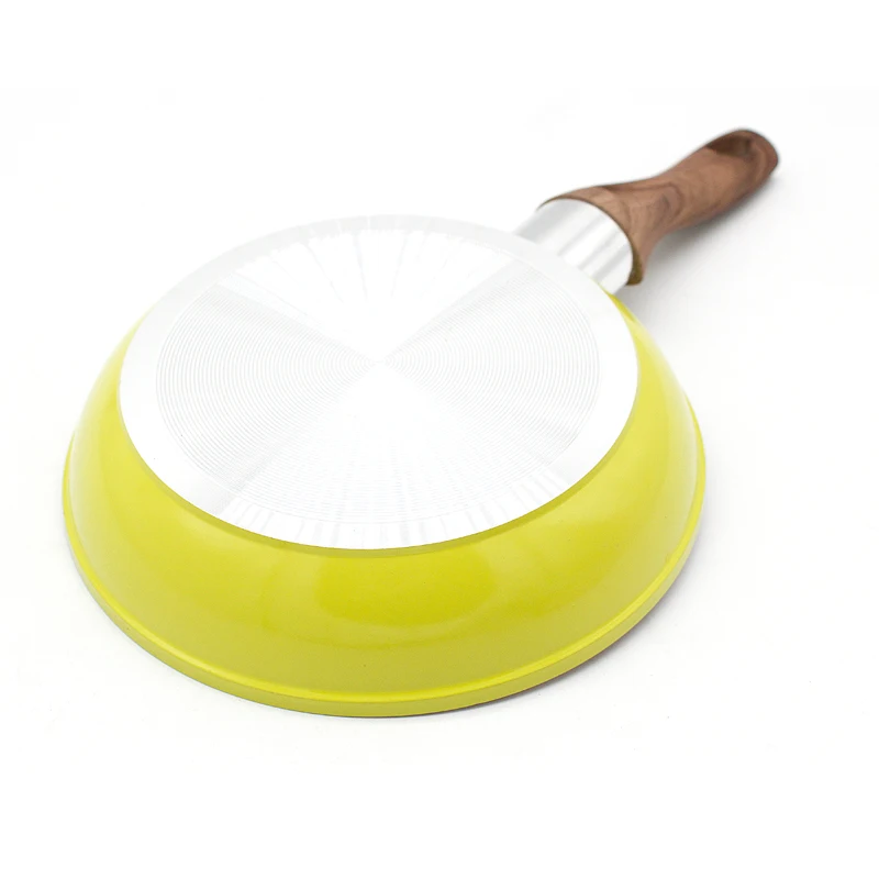 Hot sale high quality aluminum forged fry pan cooking pot marble coating non stick frying pan