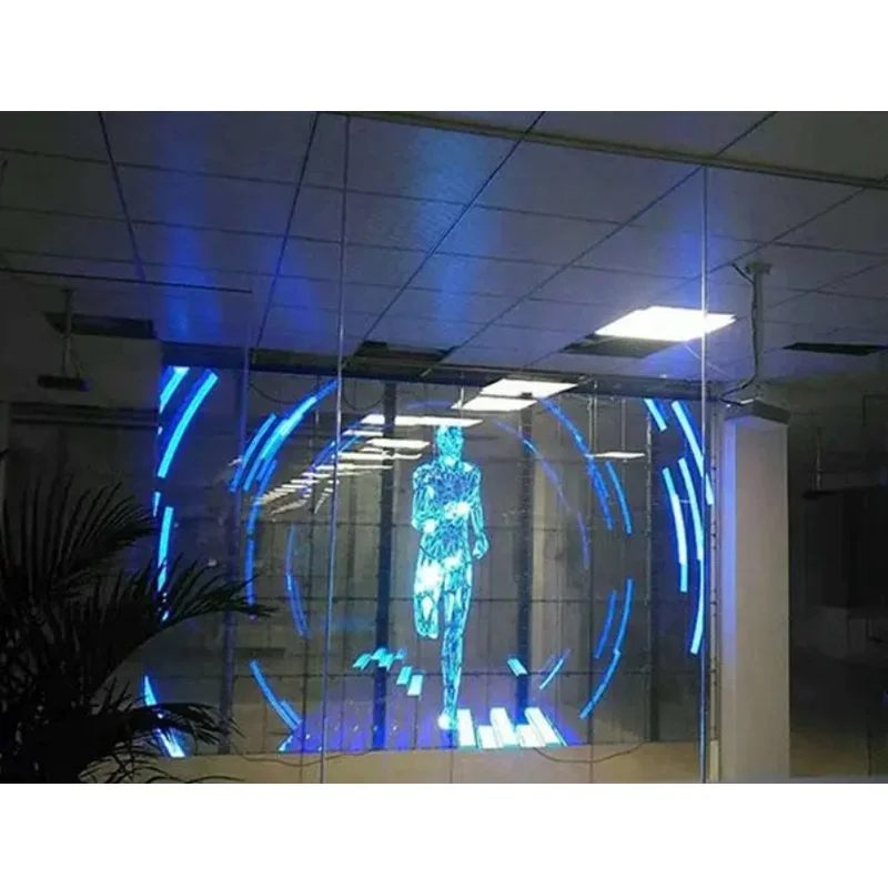 Led Screen Price Transparent Led Display Transparent Panels P3.91-7.82 Led Display Screen