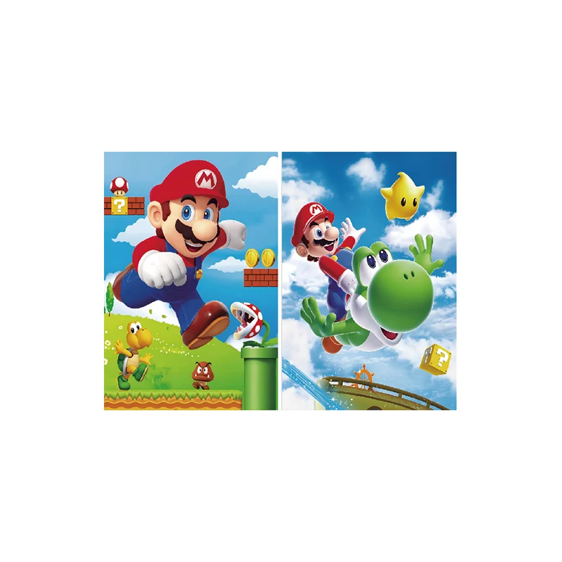 Wholesale and Custom ecofriendly 3D Flip Triple Transition Lenticular Manga Poster Anime Printing Picture For Promotional Gift