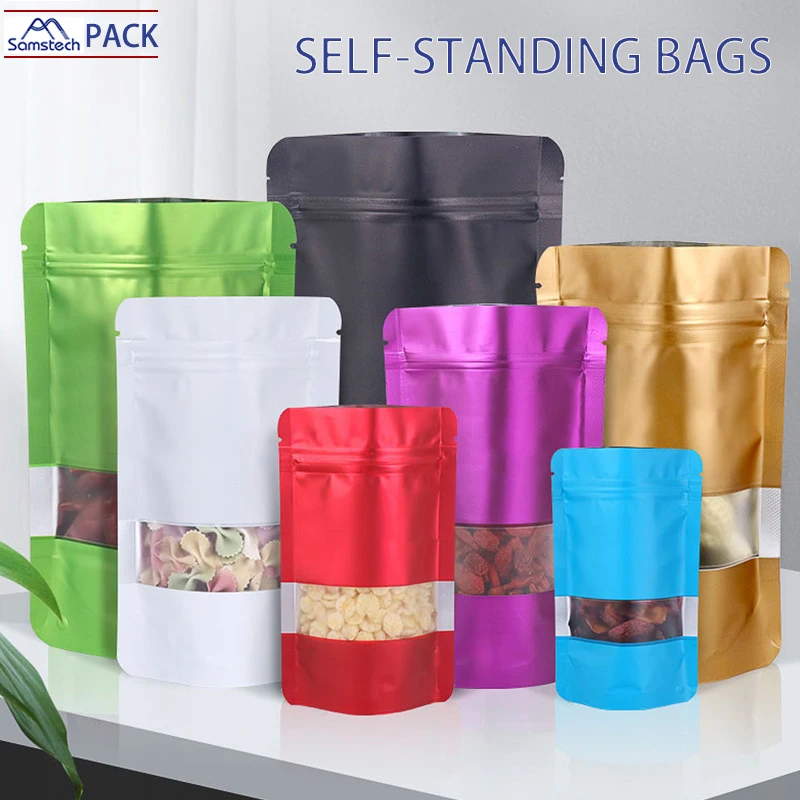 2022 Food Packaging Pouch Three Side Seal Doypack Zipper Pouch Coffee Bag Snacks Stand Up Pouch Bag Making Machine For Sale