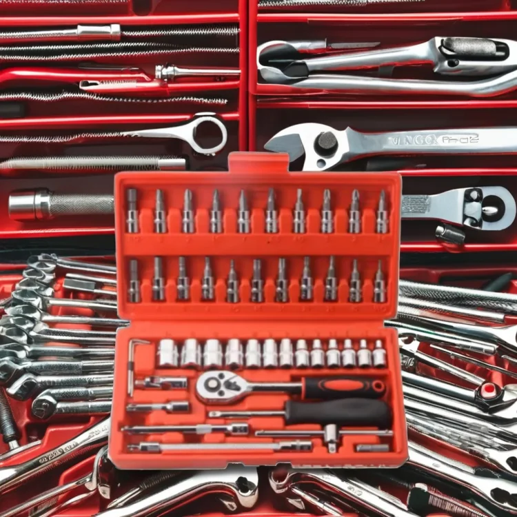 46 pcs/set Wrench Set Pawl Screwdriver Socket Kit Combination Tools