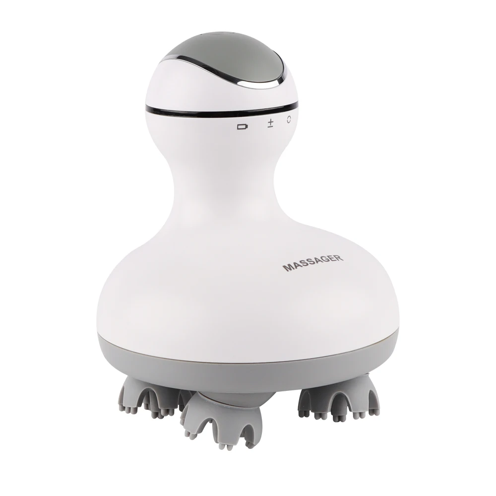 Synogal usb rechargeable vibrating scalp massager brush scalp massager and oil applicator