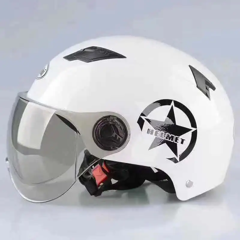 New Fashion Style Vintage Racing ABS Motor Helmets Full Face Helmets Motorcycles
