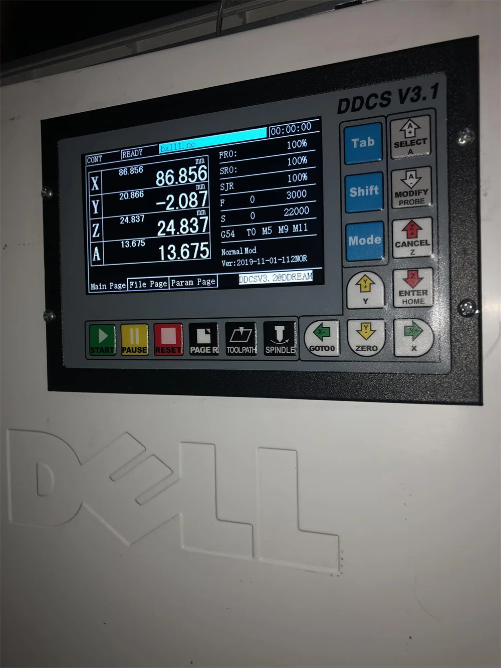 Digital Deream DDCS V3.1 3/4 Axis As Fanuc Cnc Controllers Kit  With MPG Handwheel for CNC Engraving And Milling Machines