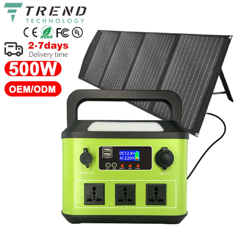 Portable Power Station 220V Powerful Solar Generator 10Kw Eu Generation System Inverter