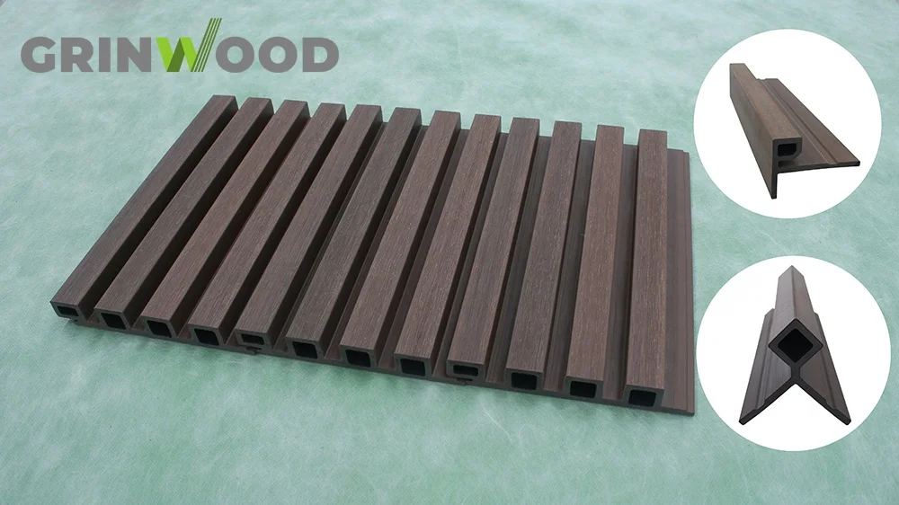 wpc wall panel outdoor/composite cladding