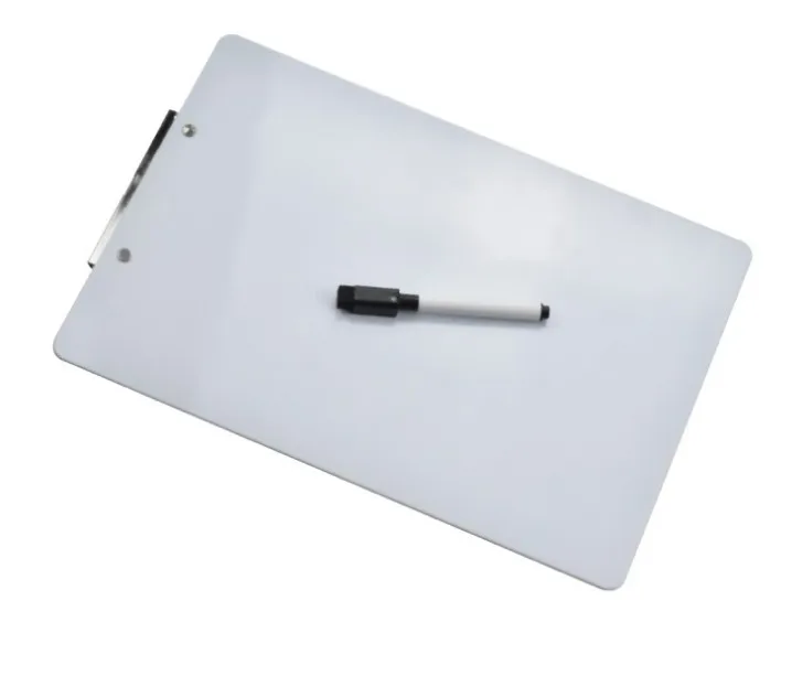 
PVC white custom design sports training coach basketball dry erase board 